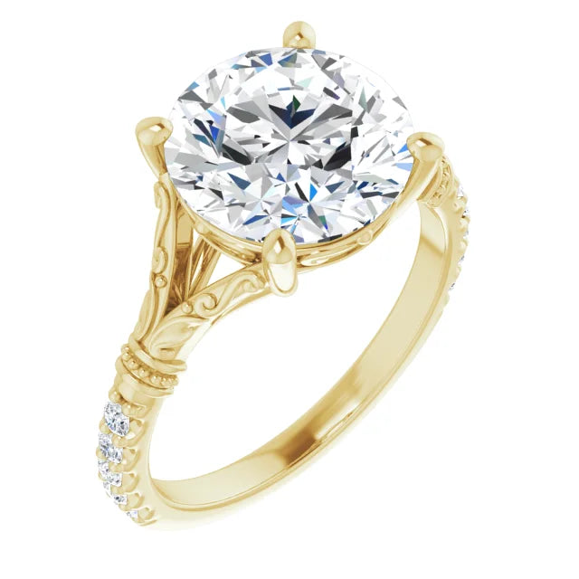Split Shank Pavé