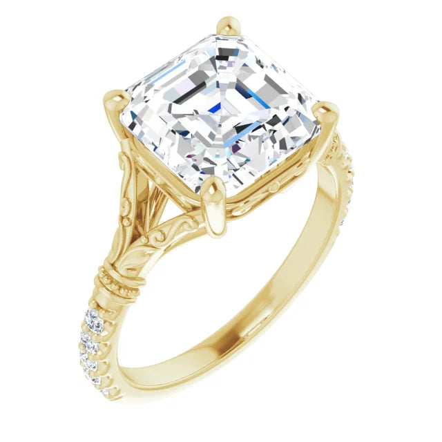 Split Shank Pavé