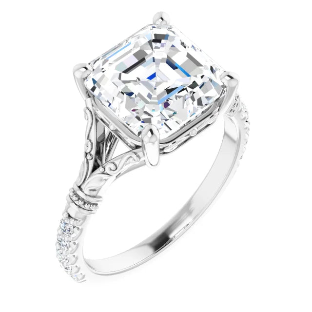 Split Shank Pavé