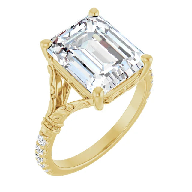 Split Shank Pavé