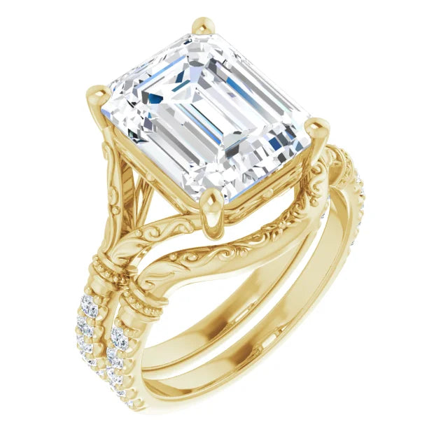 Split Shank Pavé