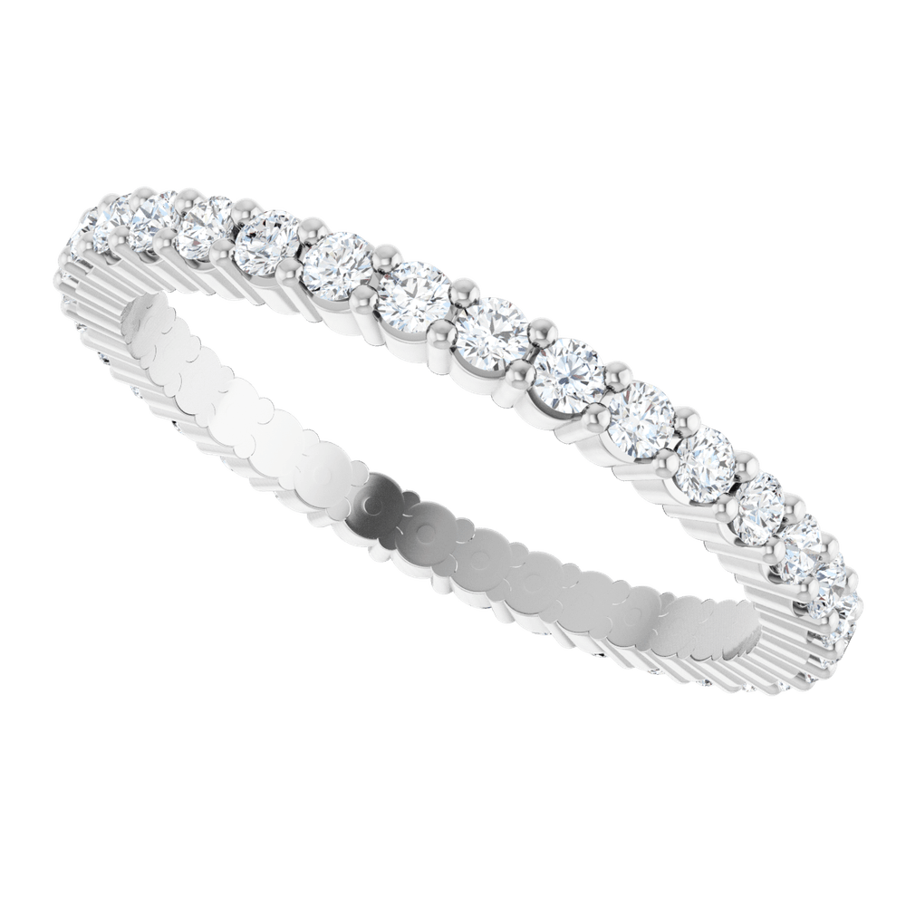 1.5 mm Round Eternity Band
