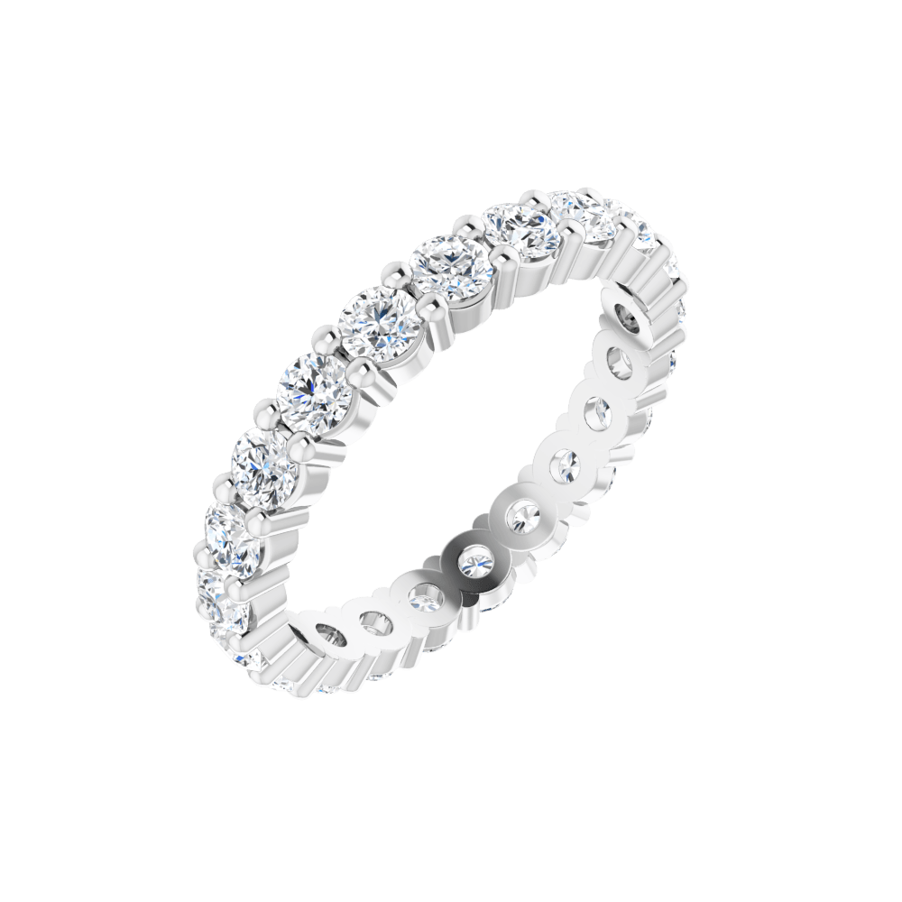 3mm Round Eternity Band