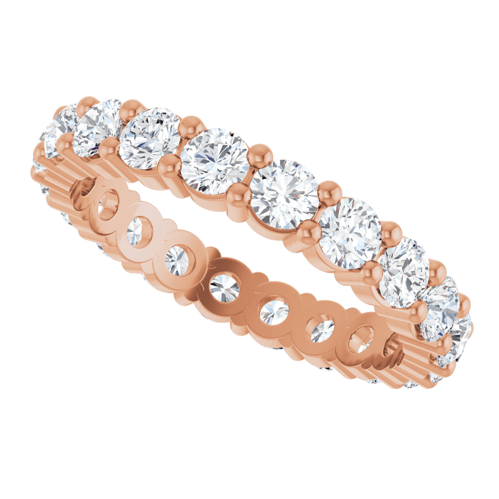 3mm Round Eternity Band