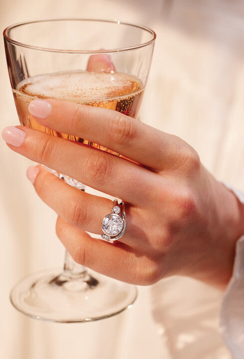 Three Stone Bezel