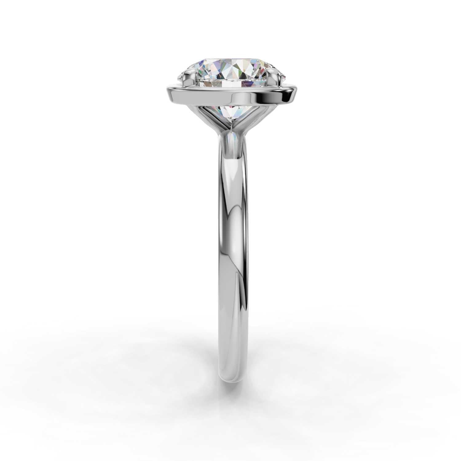 The Beatrice - Bezel Solitaire