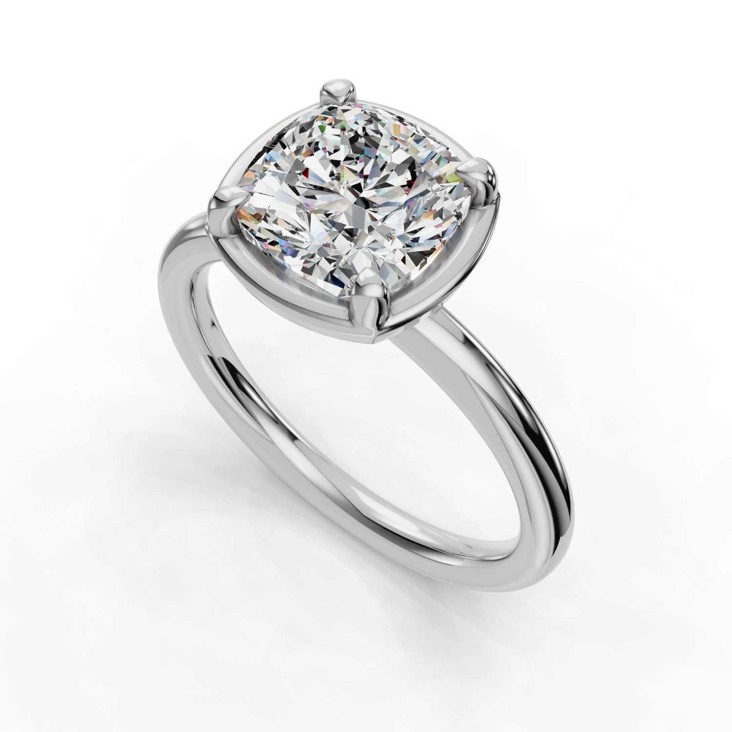 The Beatrice - Bezel Solitaire