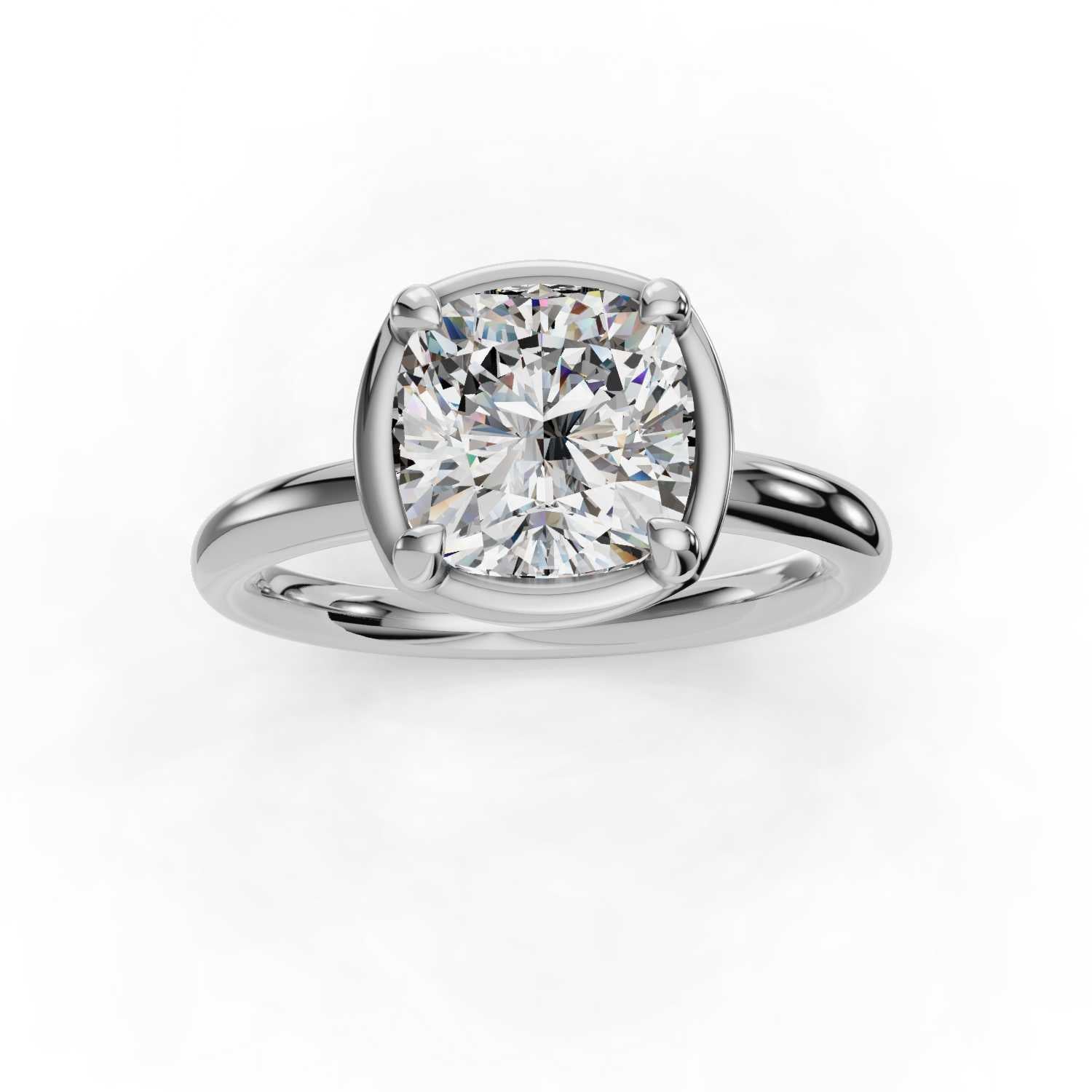 The Beatrice - Bezel Solitaire