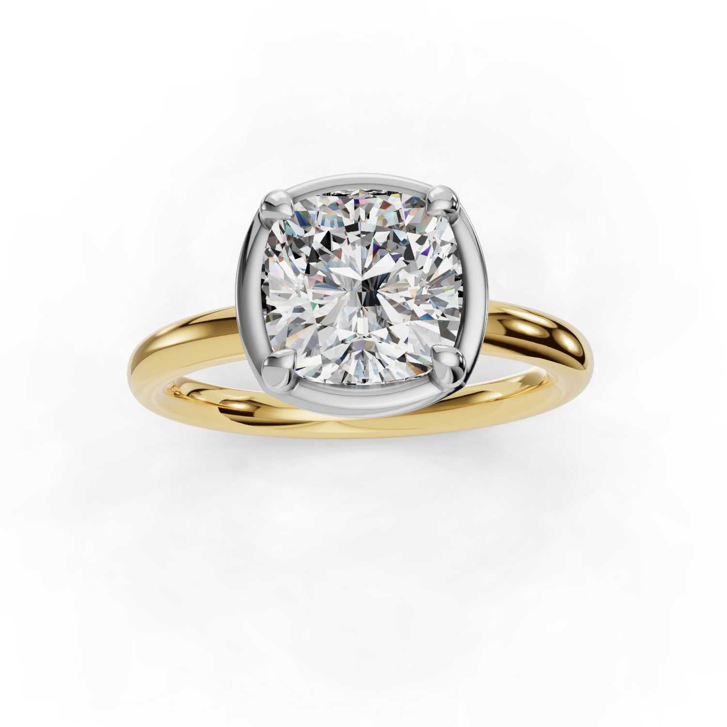 The Beatrice - Bezel Solitaire