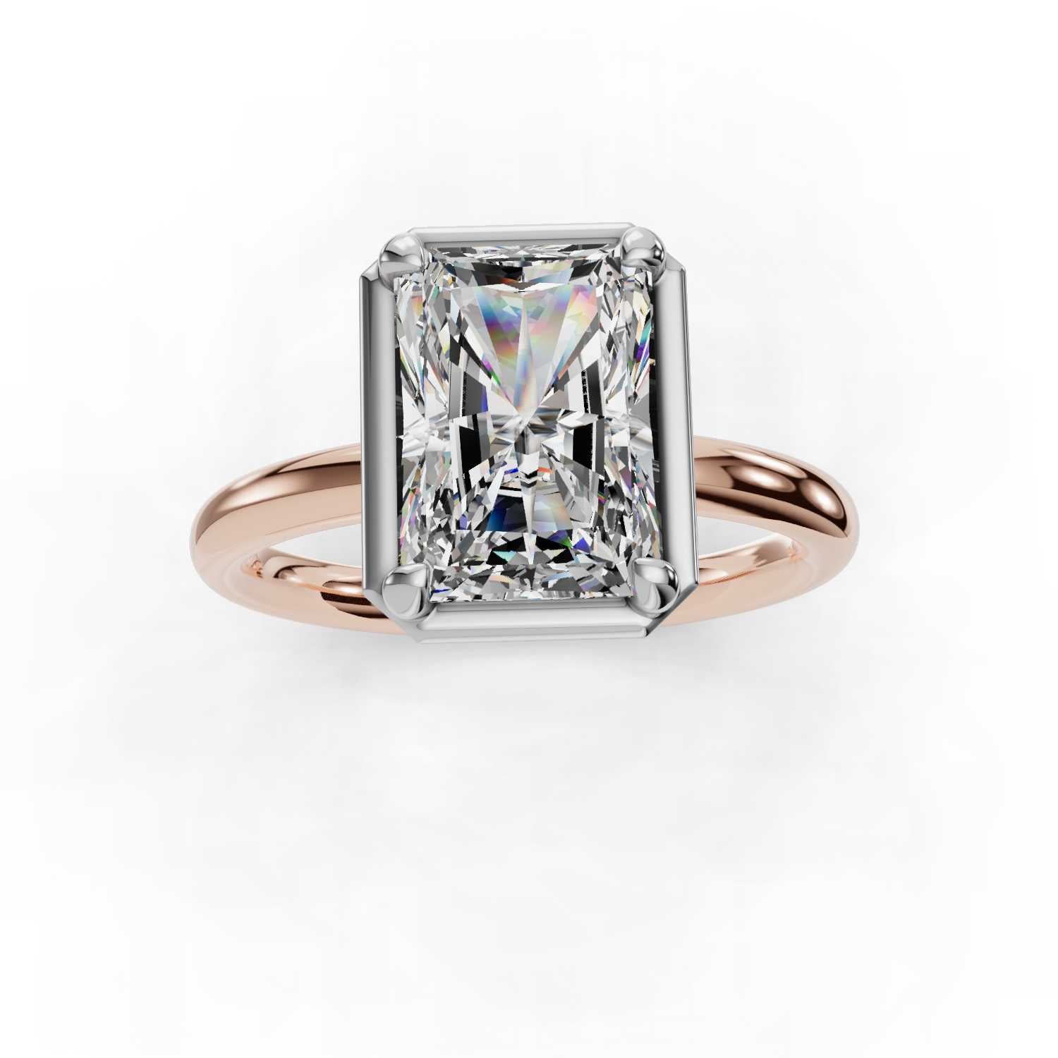 The Beatrice - Bezel Solitaire