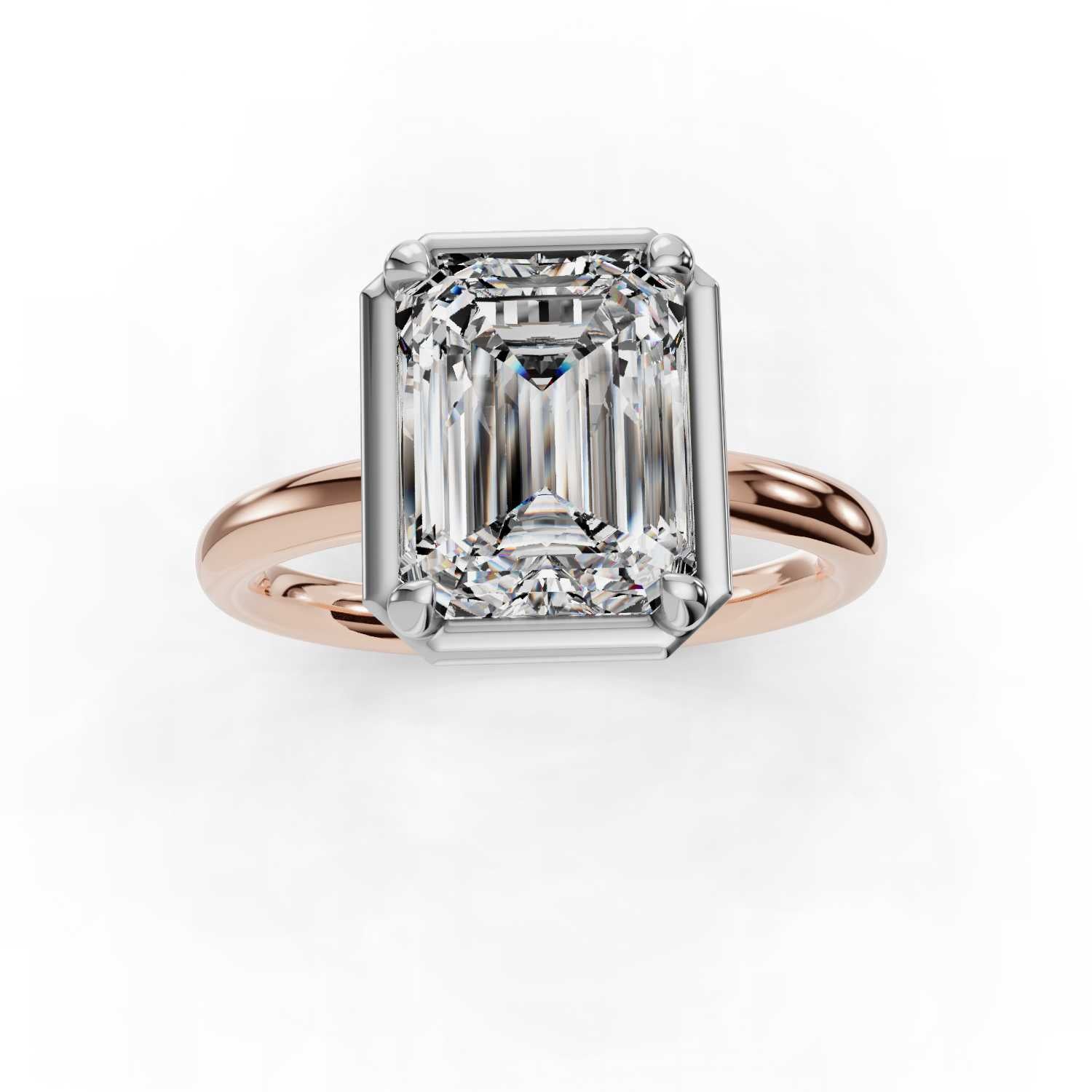 The Beatrice - Bezel Solitaire