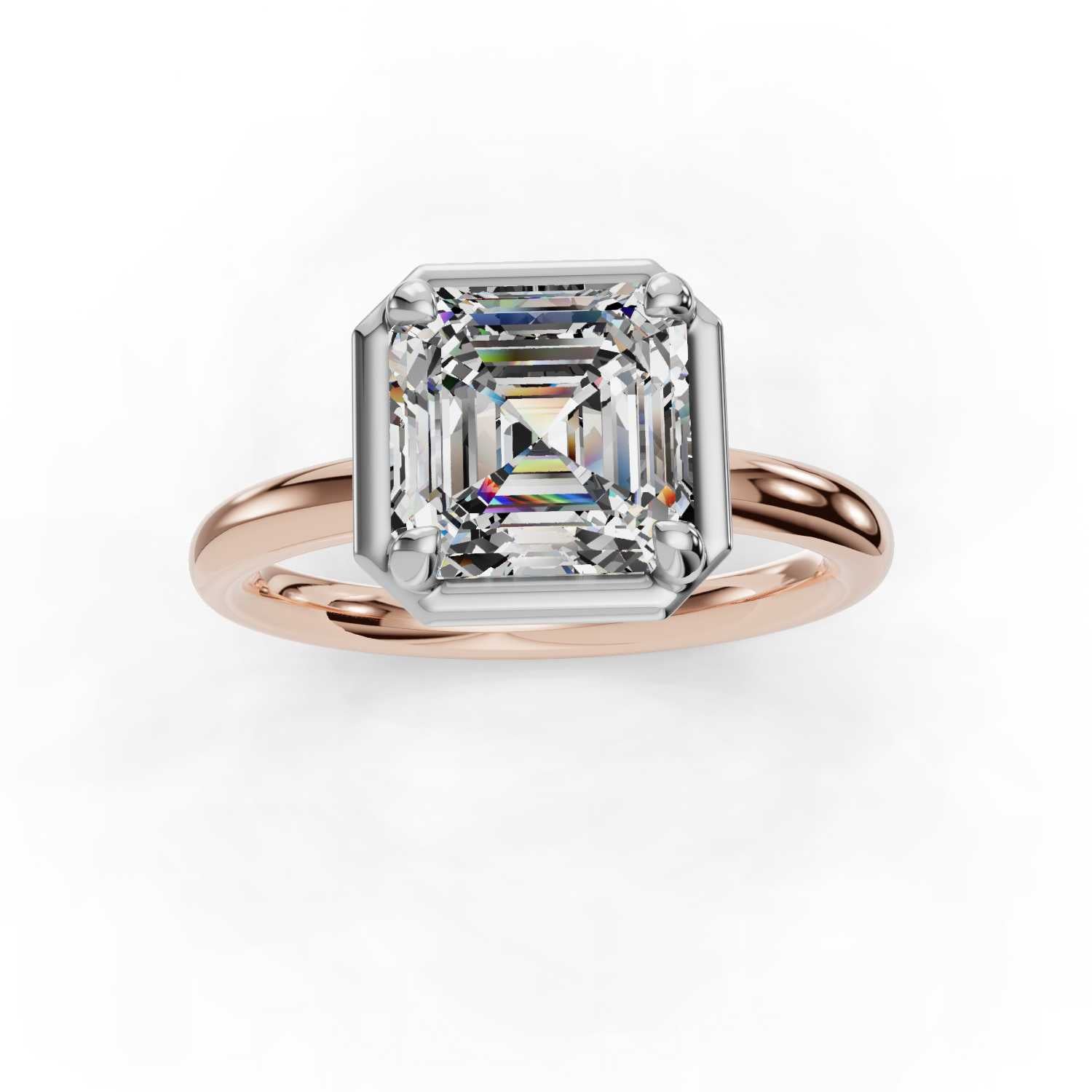The Beatrice - Bezel Solitaire