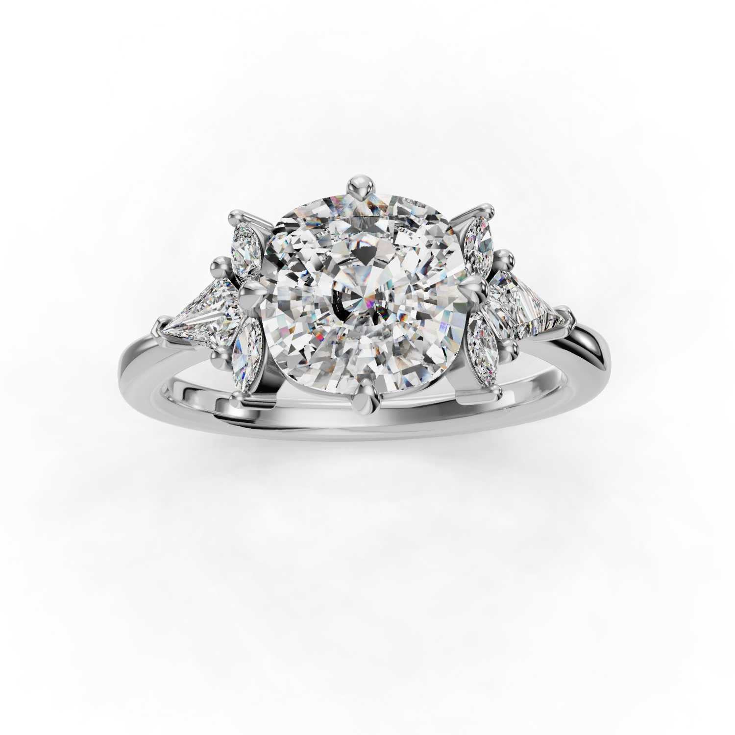 The Emmeline - Diamond Leaves