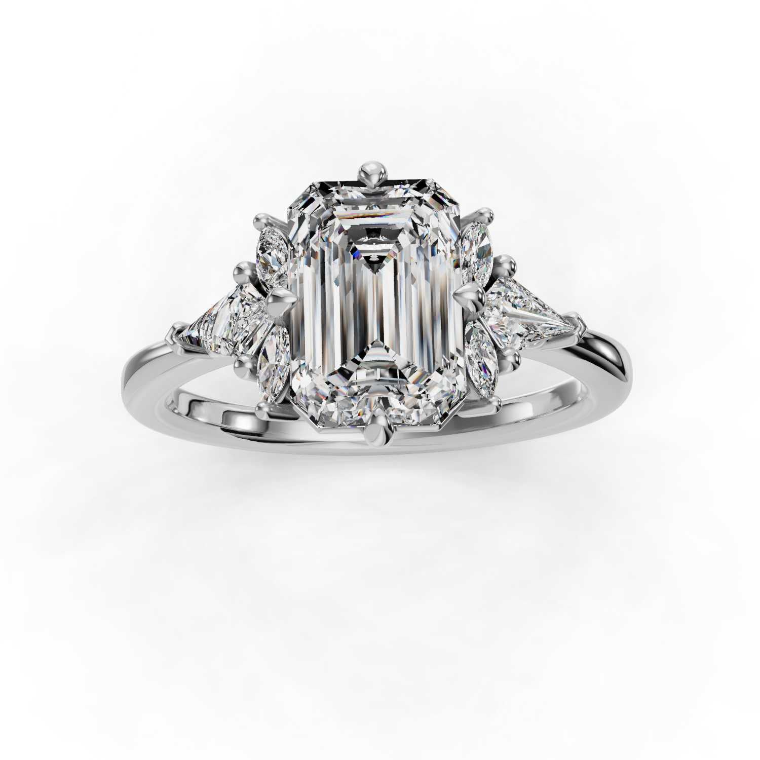 The Emmeline - Diamond Leaves