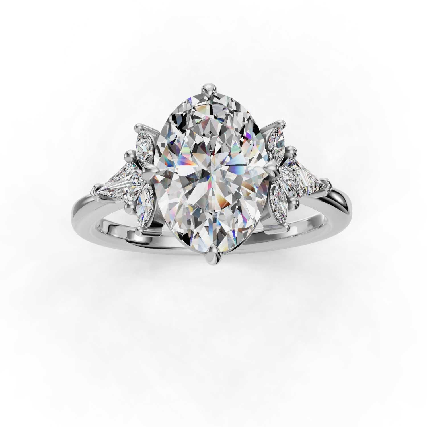 The Emmeline - Diamond Leaves