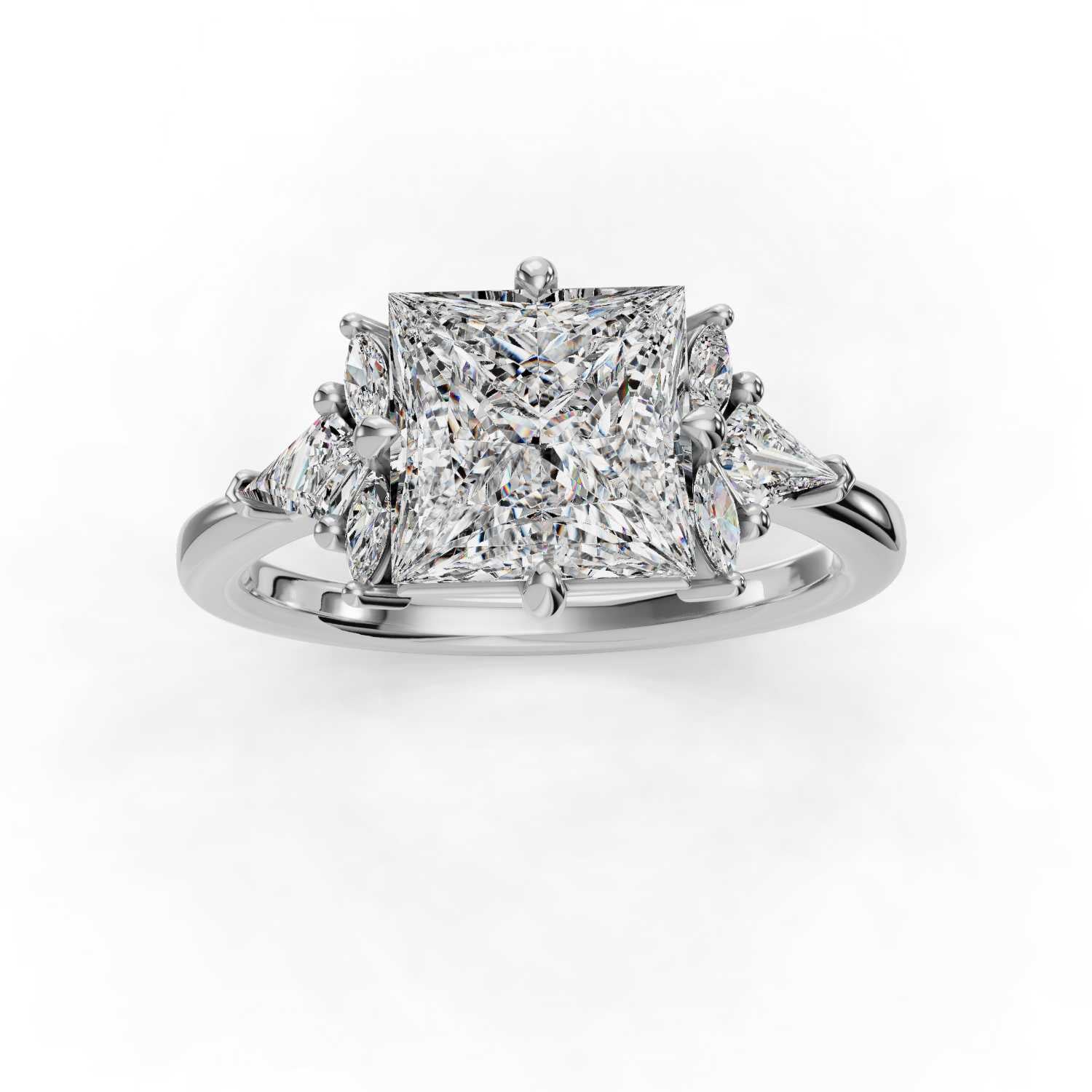 The Emmeline - Diamond Leaves