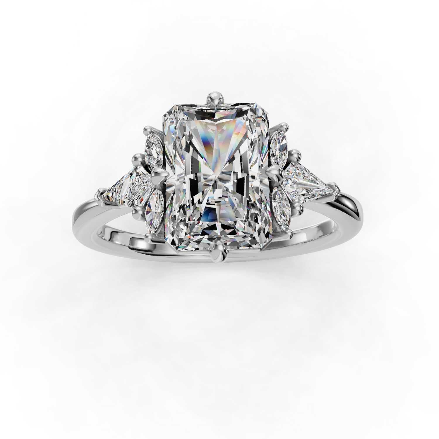 The Emmeline - Diamond Leaves