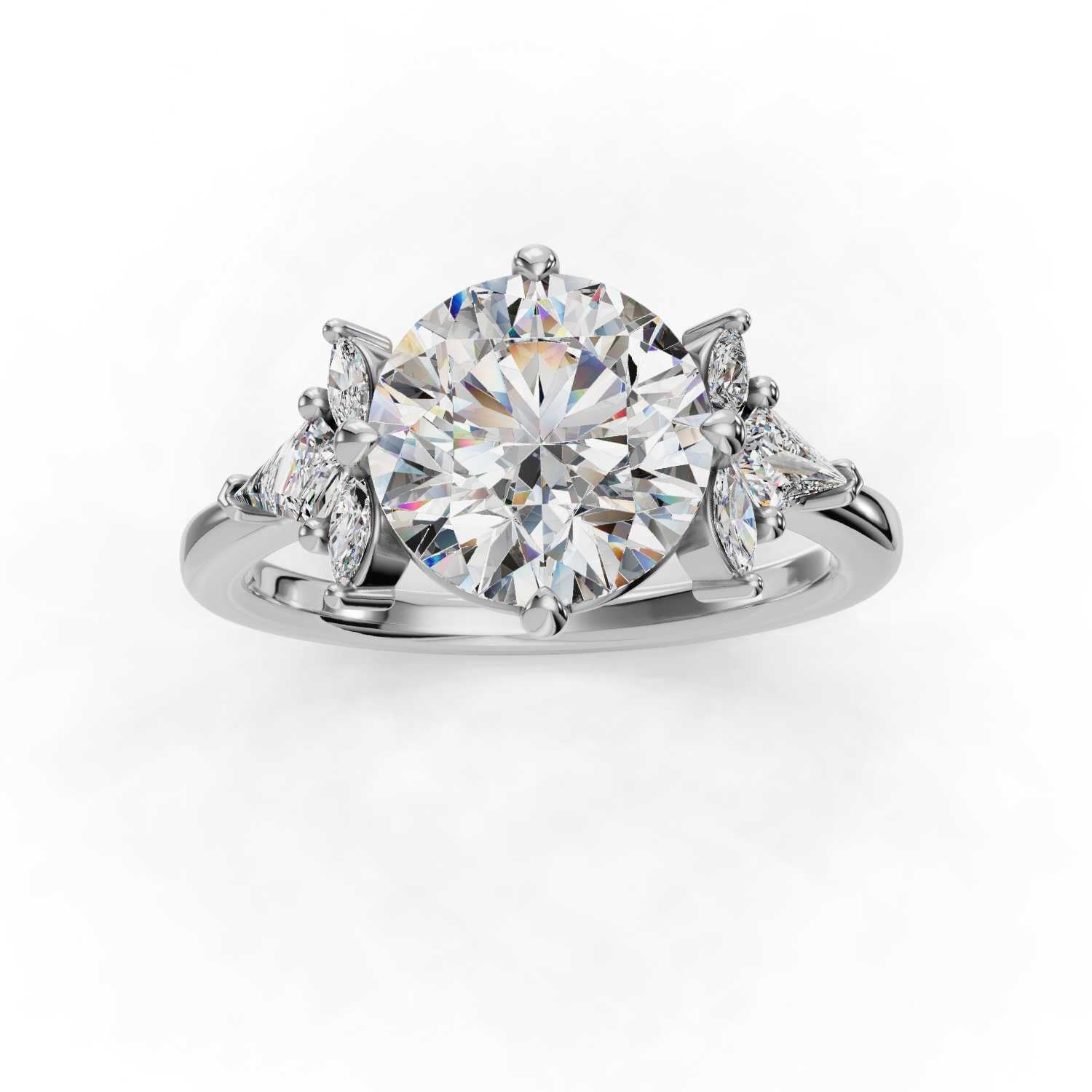 The Emmeline - Diamond Leaves