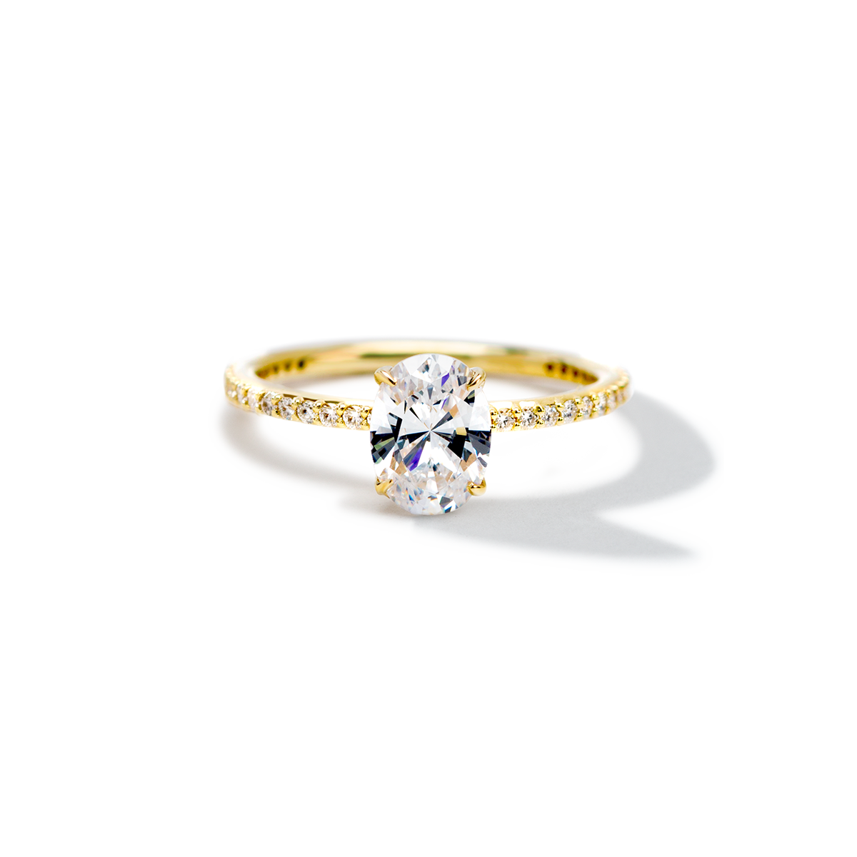 Solitaire Pave
