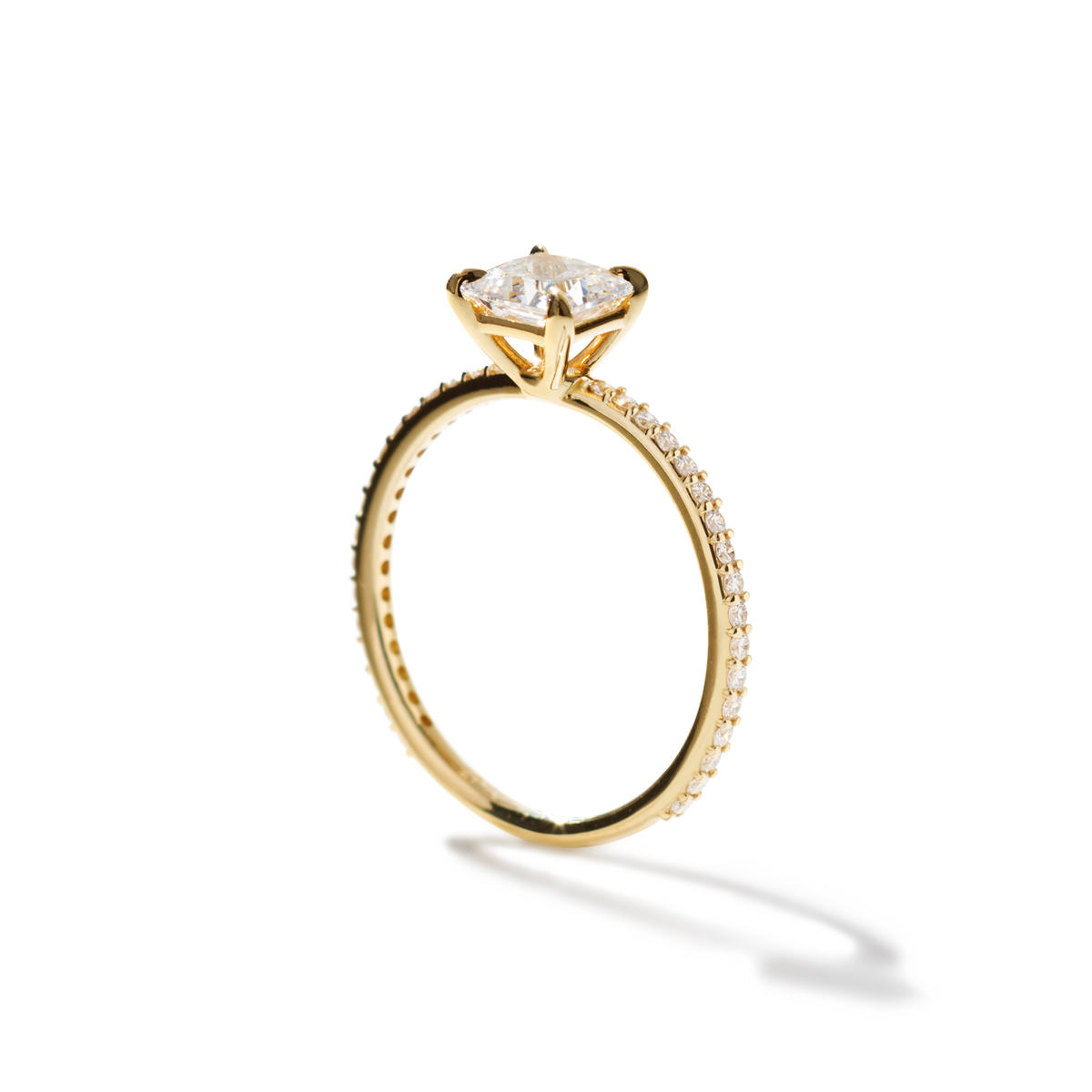 Solitaire Pave