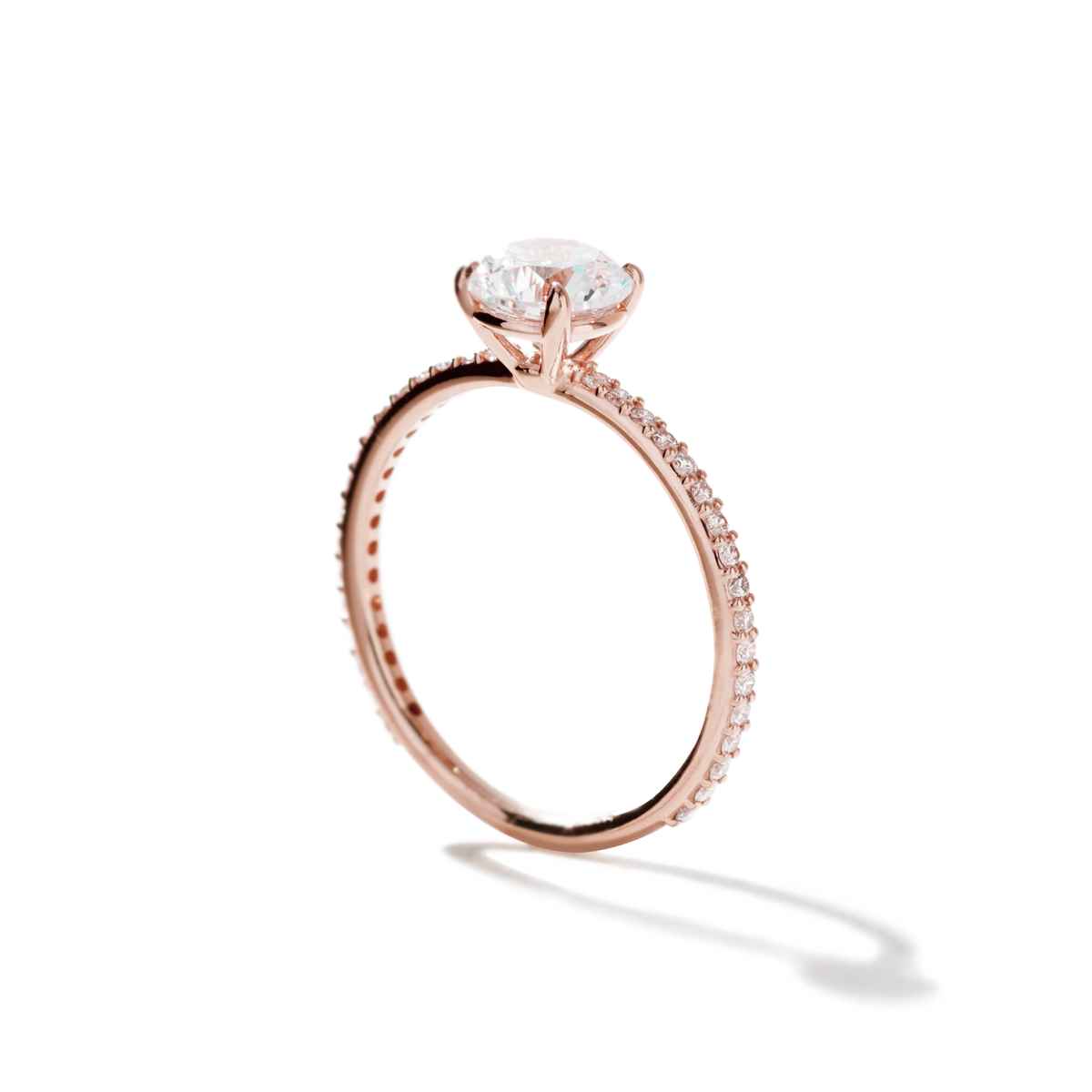 Solitaire Pave