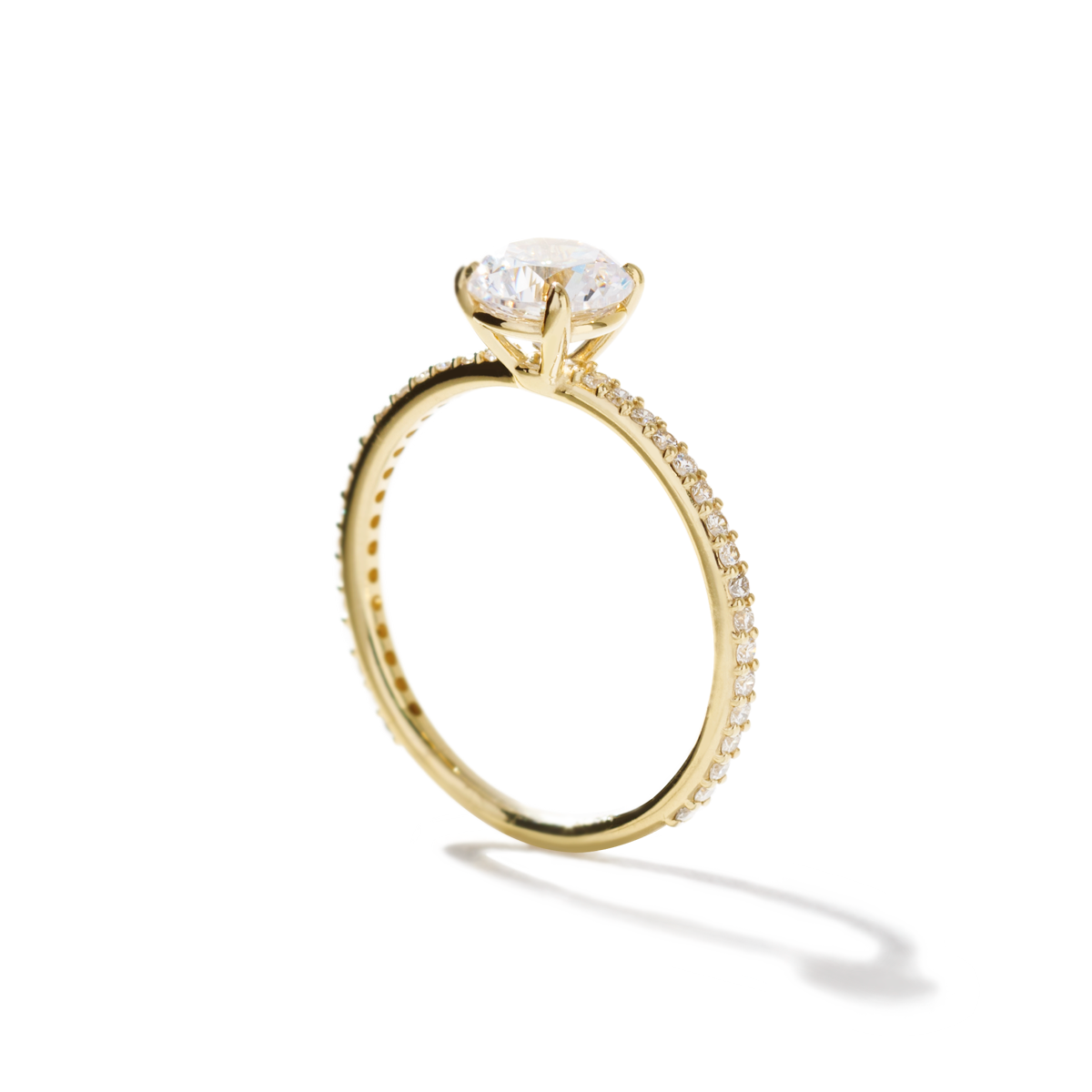 Solitaire Pave