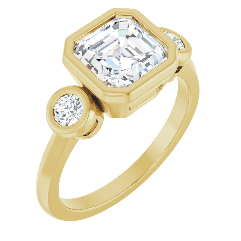 Three Stone Bezel