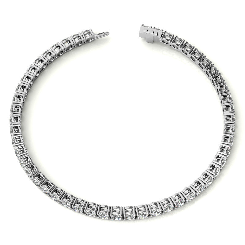 2CTW Moissanite Tennis Bracelet - 14K Gold Plated