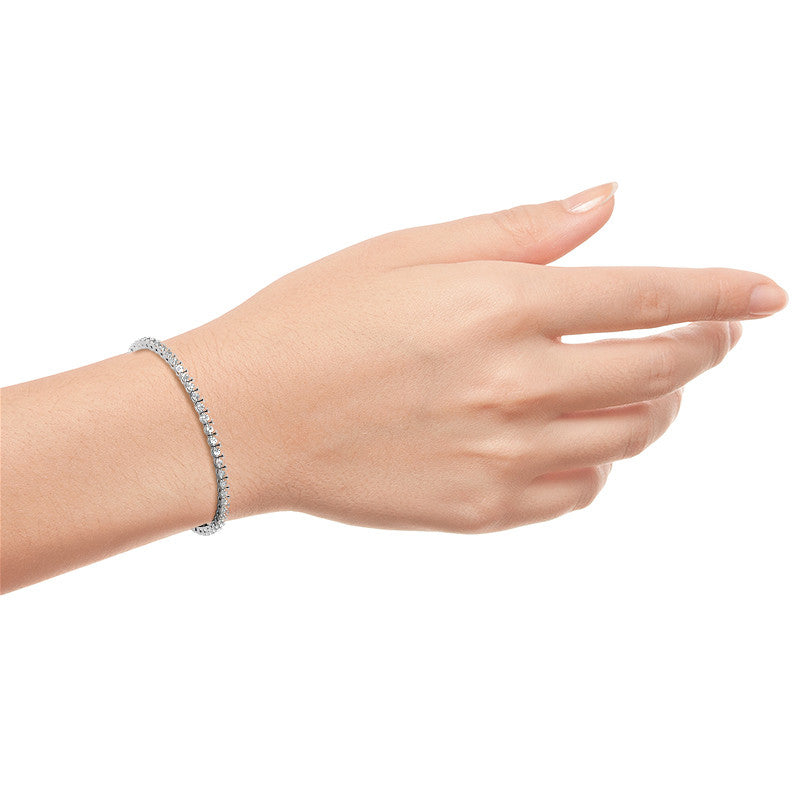 2CTW Moissanite Tennis Bracelet - 14K Gold Plated