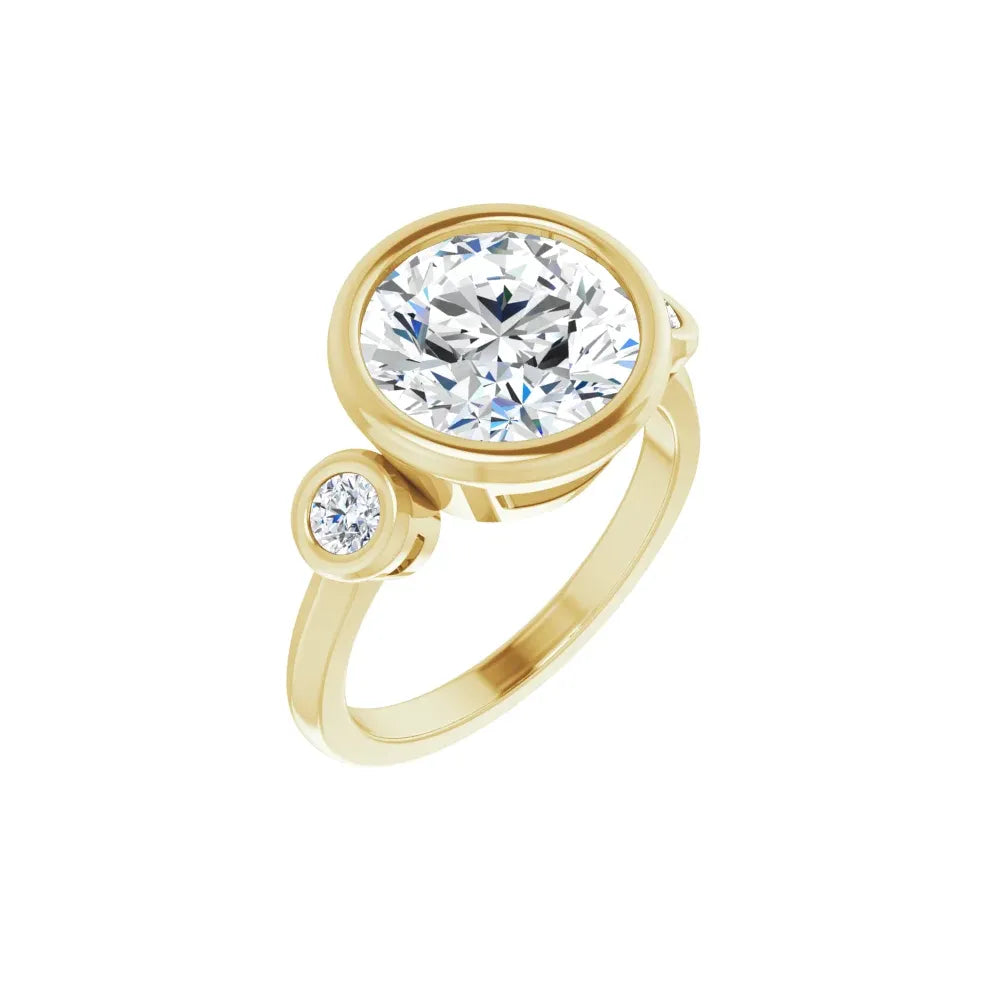 Three Stone Bezel