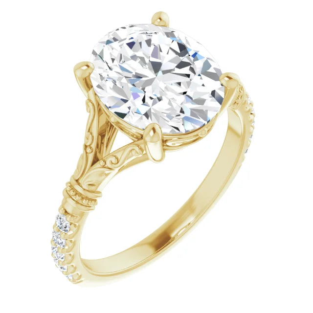 Split Shank Pavé