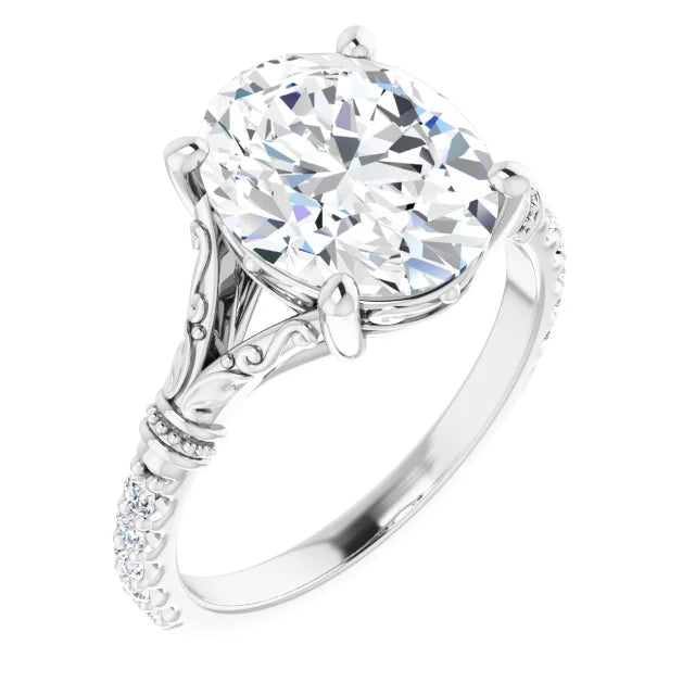Split Shank Pavé