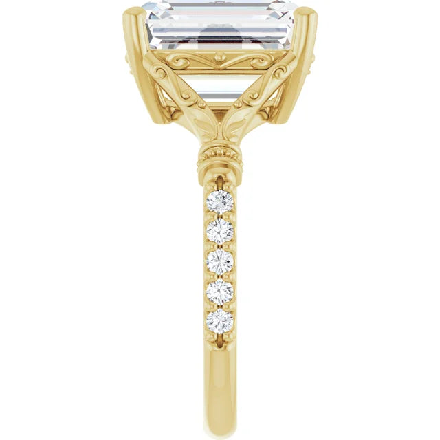 Split Shank Pavé