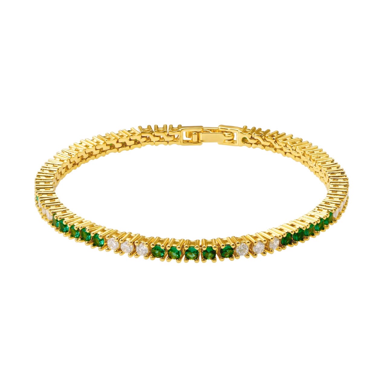 Josephine Emerald Tennis Bracelet