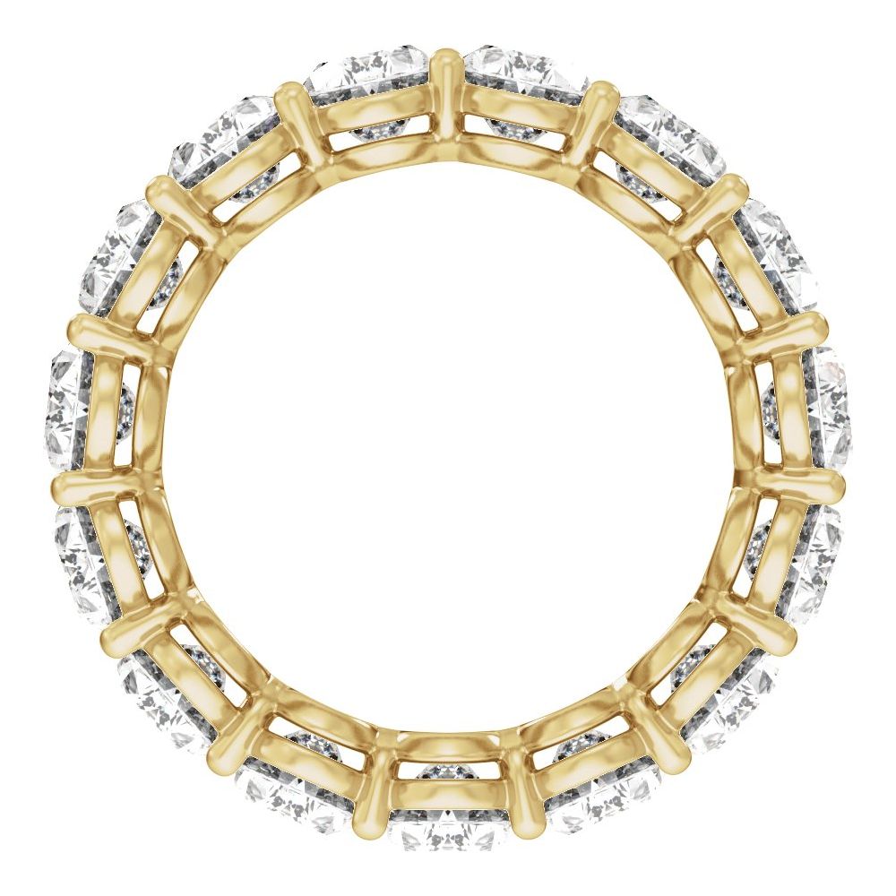 Oval Diamond 9 | 10 Carats - 14K Yellow Gold