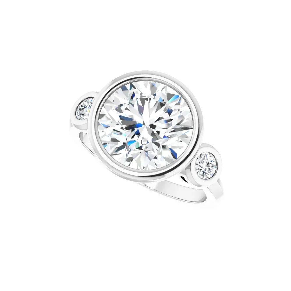 Three Stone Bezel