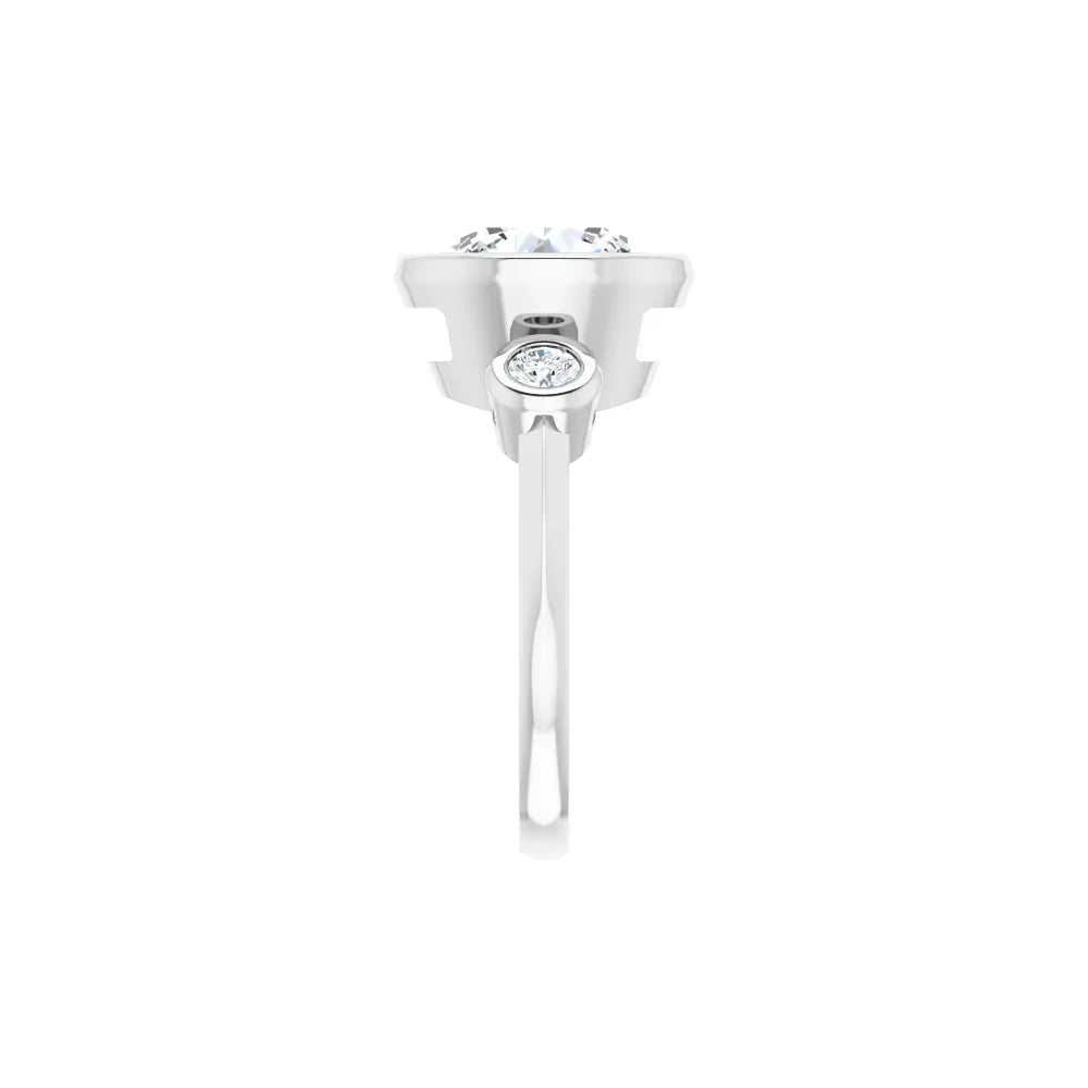 Three Stone Bezel