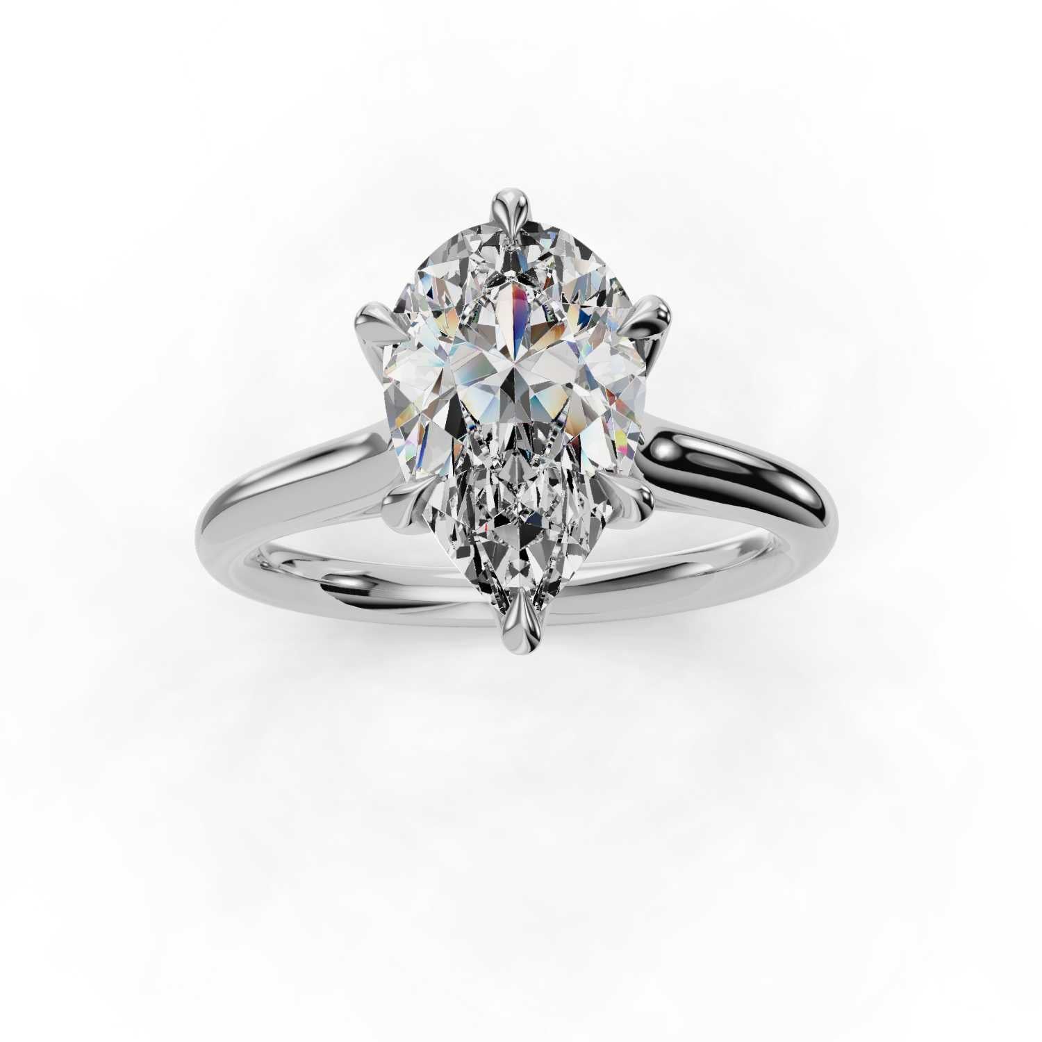 The Louise - Elevated Cathedral Solitaire