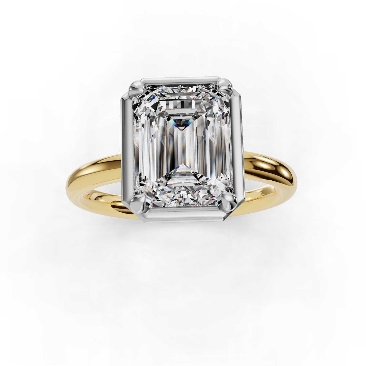The Beatrice - Bezel Solitaire