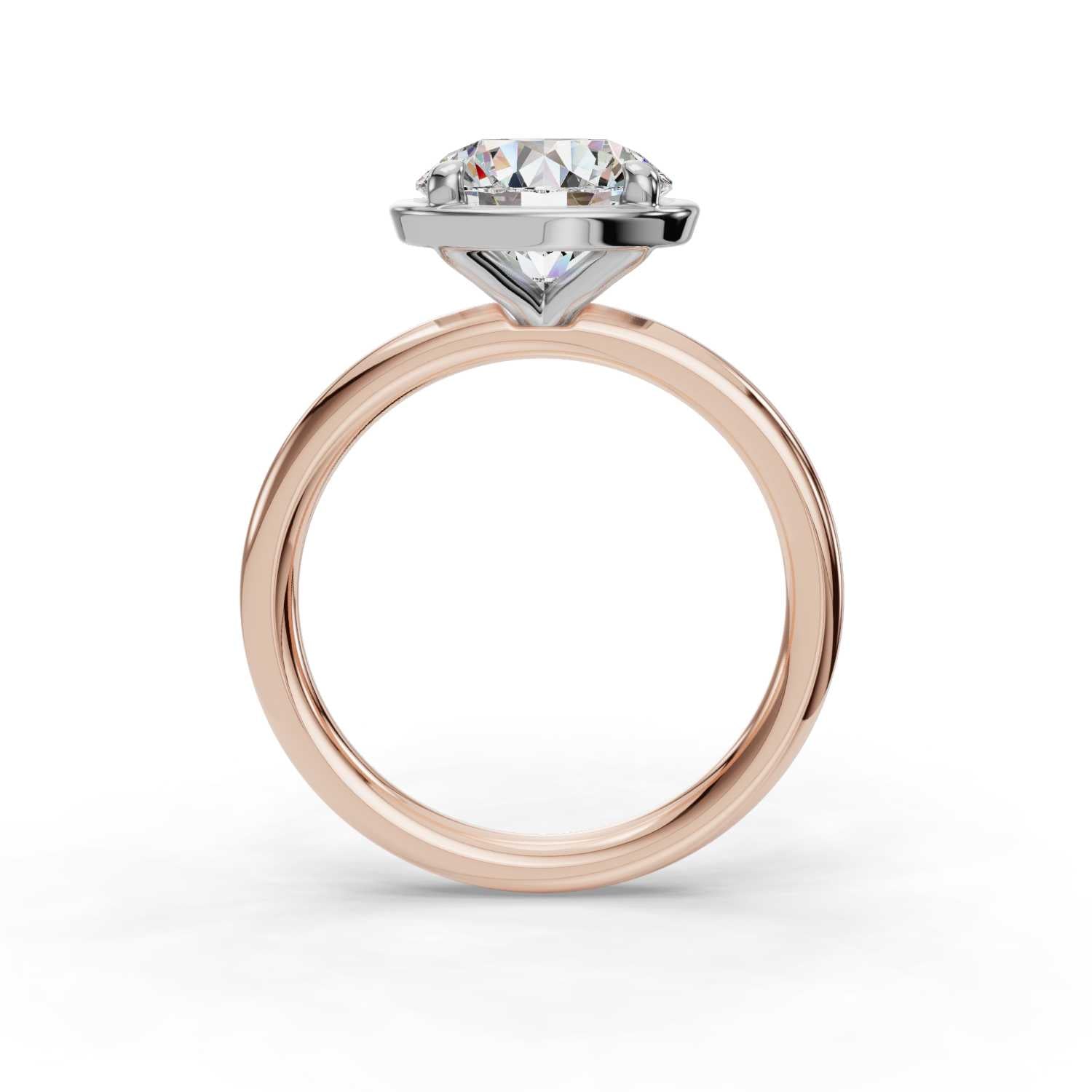 The Beatrice - Bezel Solitaire