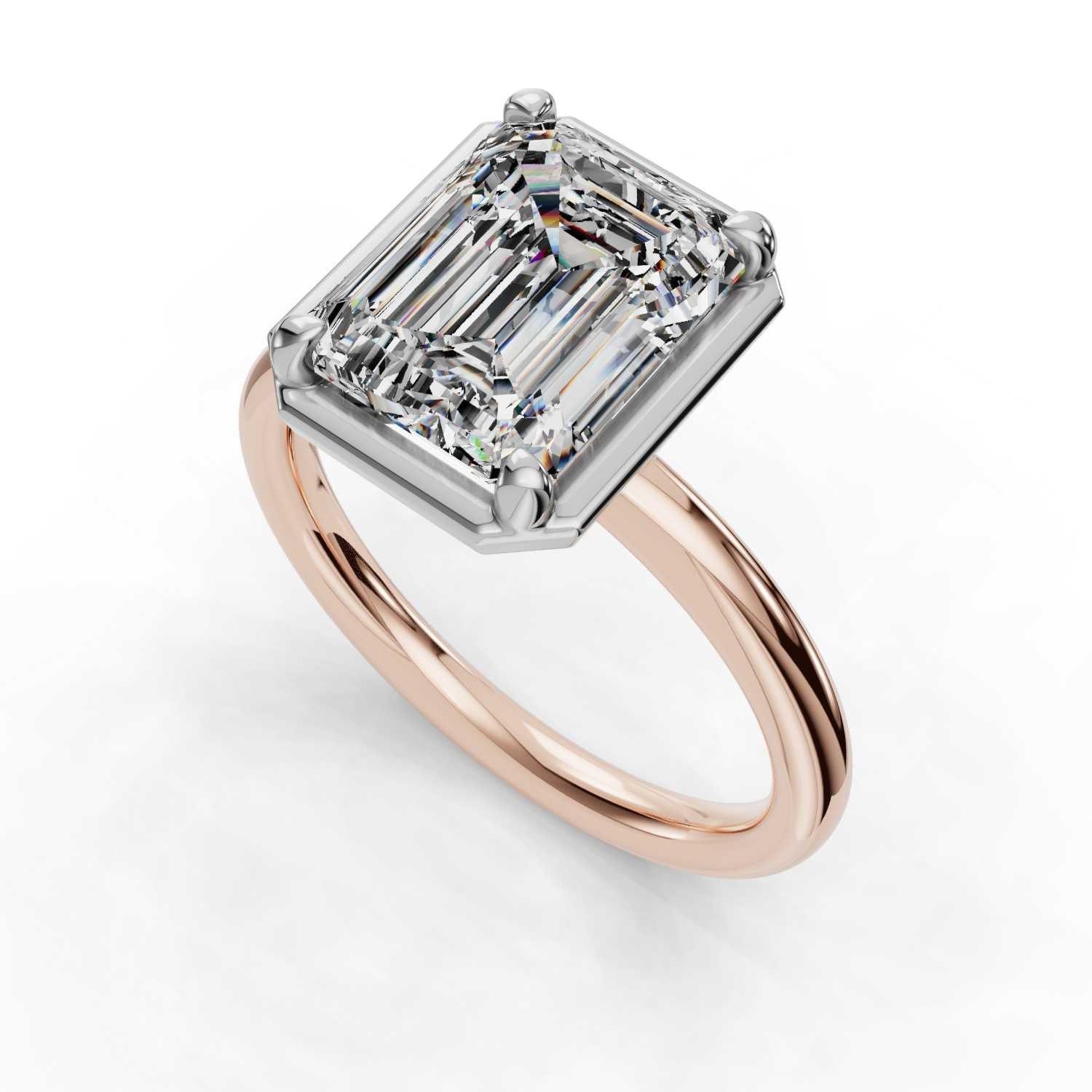 The Beatrice - Bezel Solitaire