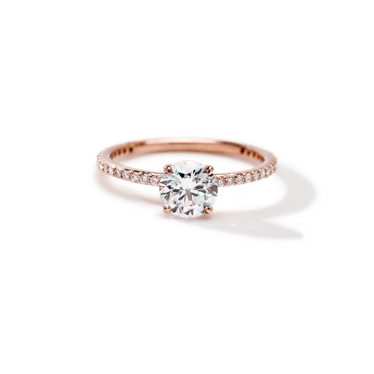 Solitaire Pave