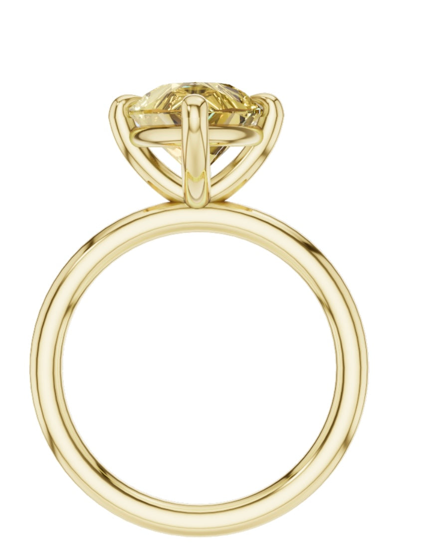 The Louise - Yellow Diamond Pear