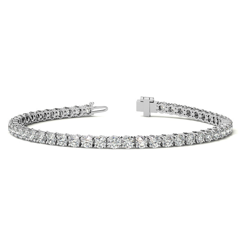 2CTW Moissanite Tennis Bracelet - 14K Gold Plated