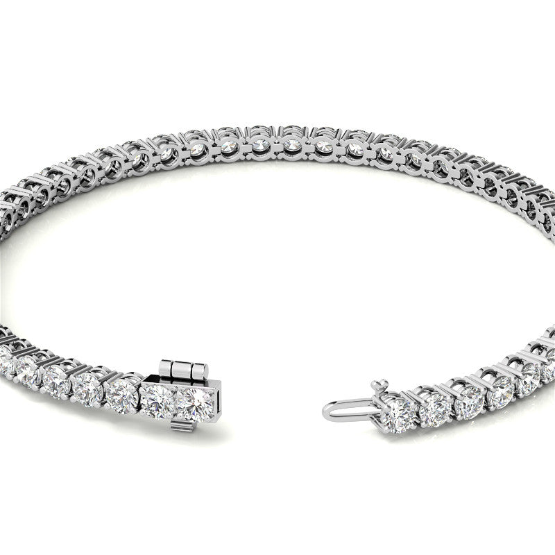 2CTW Moissanite Tennis Bracelet - 14K Gold Plated