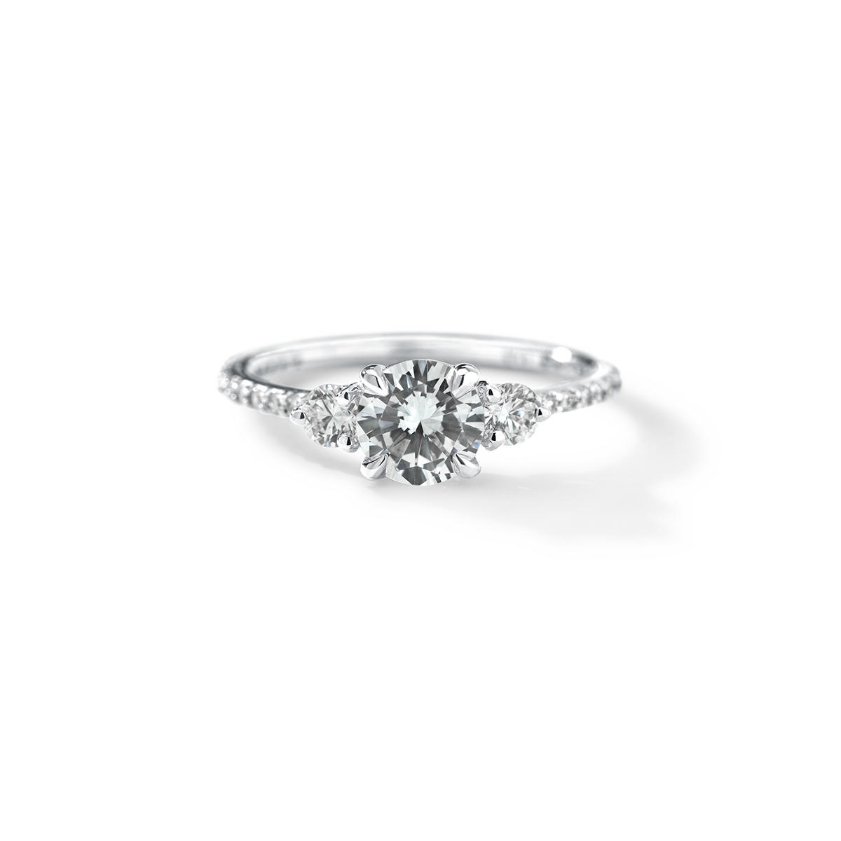 3 Lab Diamond Pave