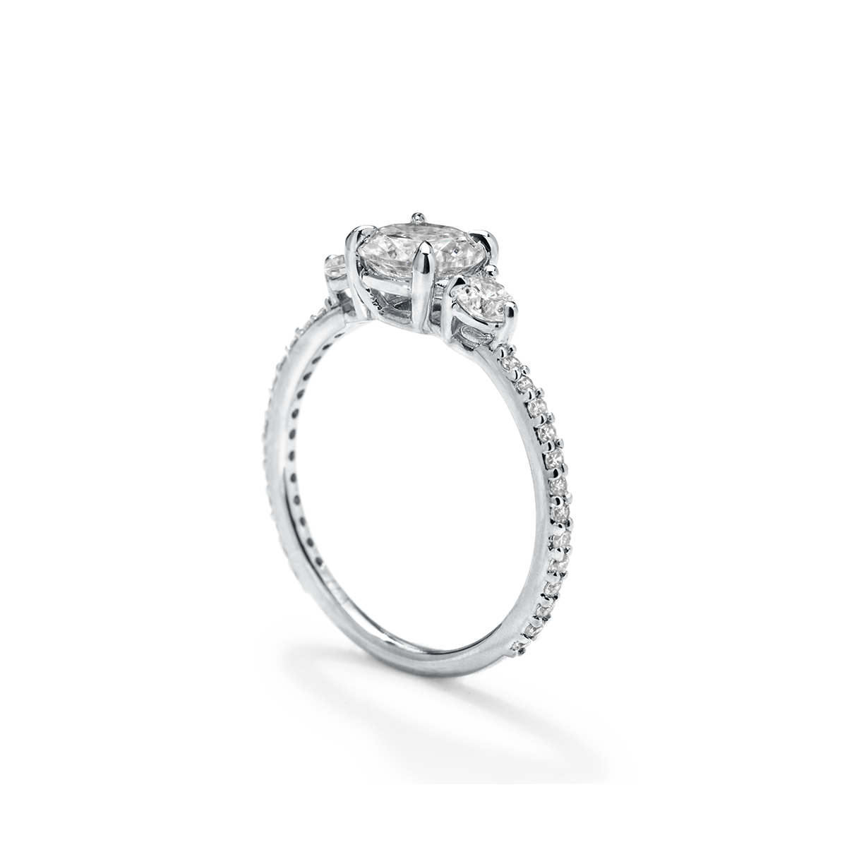 3 Lab Diamond Pave