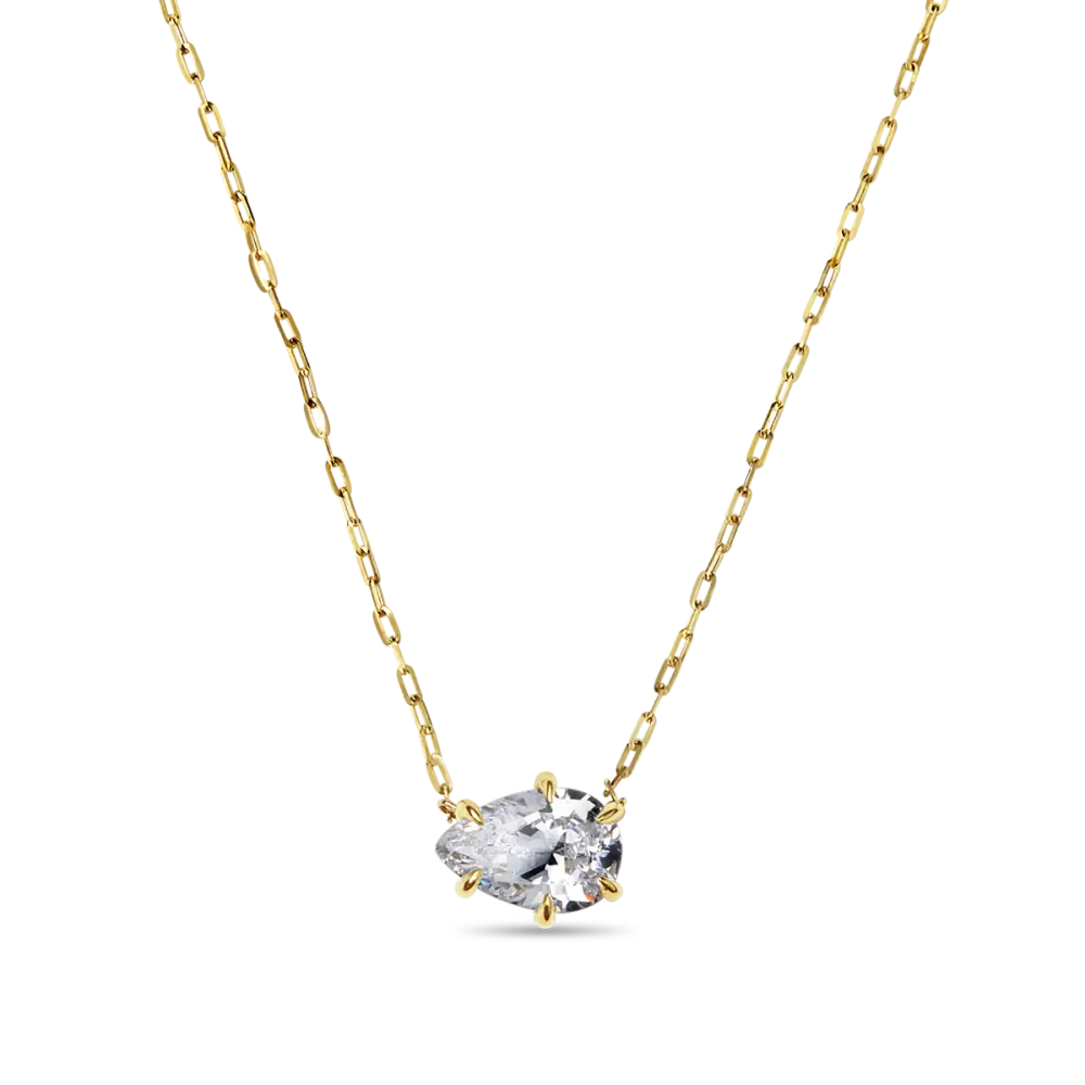 PEAR PENDANT - 14K Yellow Gold / Pear