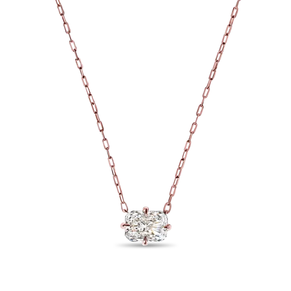 RADIANT PENDANT - 14K Rose Gold / Radiant