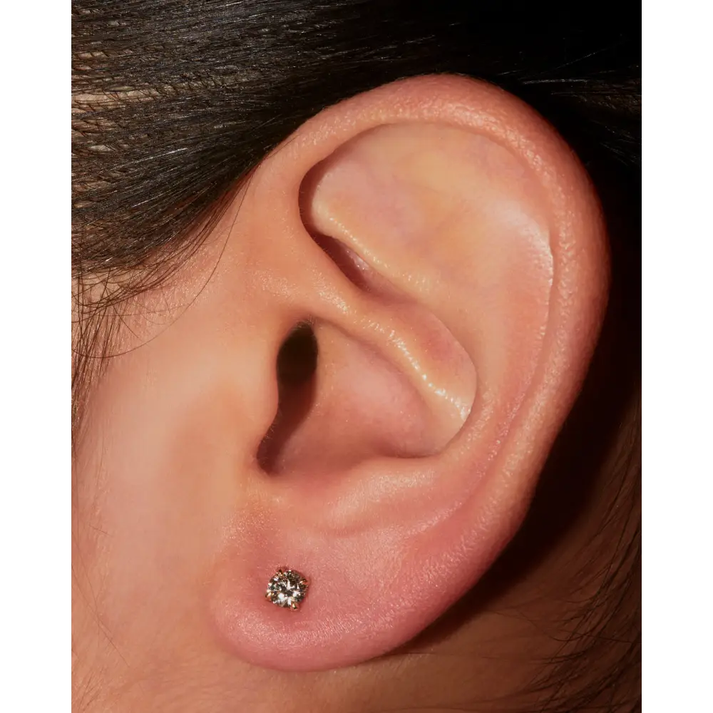 ROUND 4 PRONG STUDS